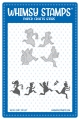 Whimsy Stamps Die Stanze  -  Running Scared