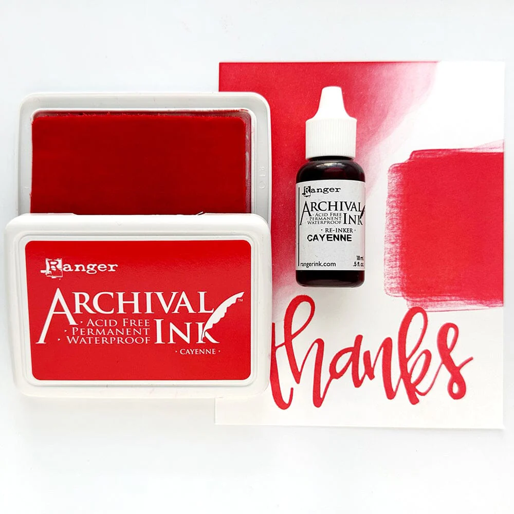 Bild 2 von Archival Ink™ Pads Re-Inker Nachfüllfarbe - Cayenne