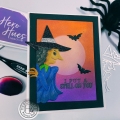 Bild 2 von Hero Arts Stanze - Peeking Witch Fancy Dies (B)