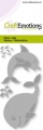 Bild 1 von CraftEmotions Die - Stanzschablone Delphin, Wal 