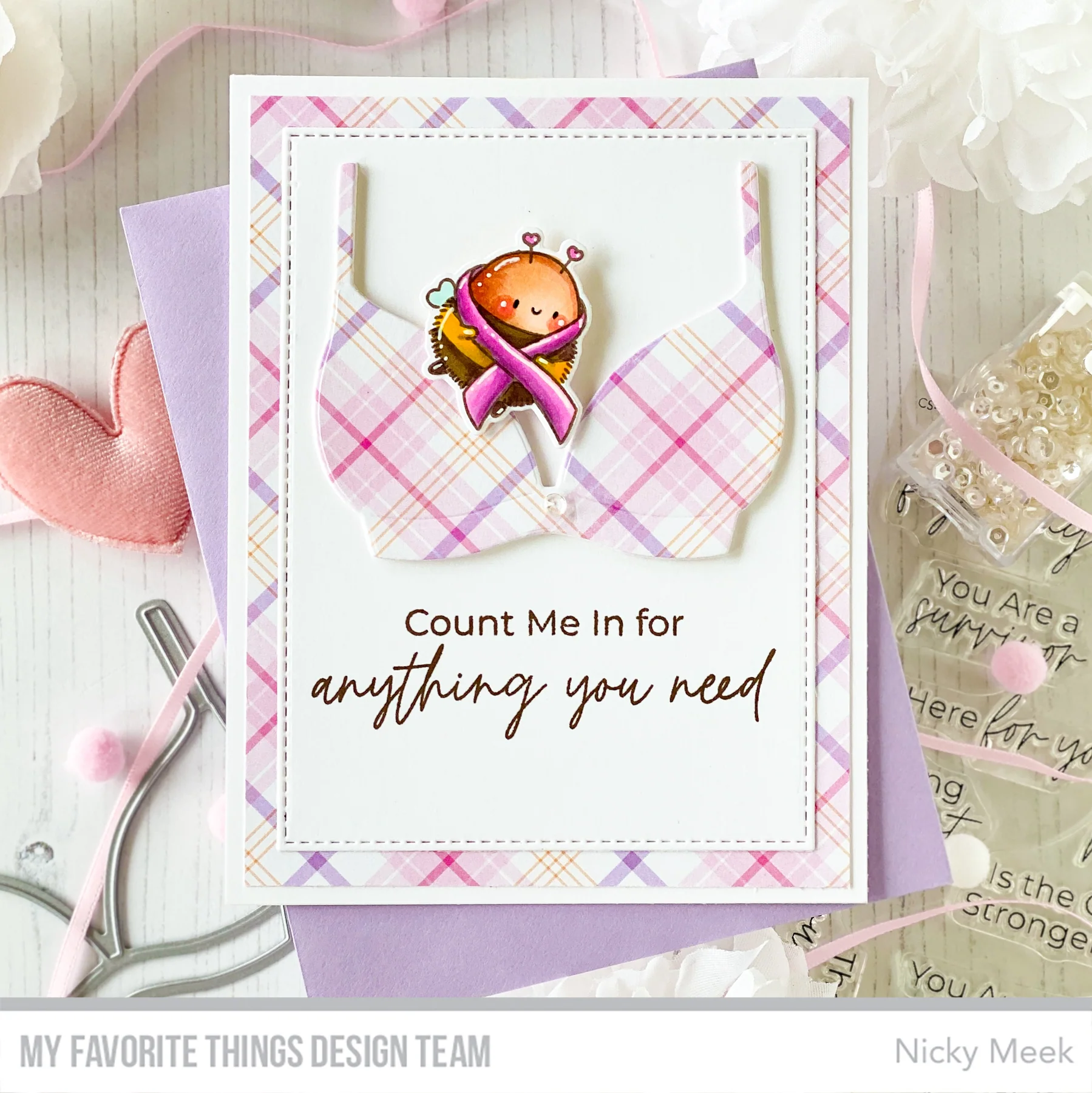 Bild 3 von My Favorite Things - Clear Stamps JB Bee Strong - Bienchen