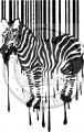 StempelBar Stempelgummi Fließendes Zebra