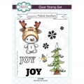 Creative Expressions Clear Stamps - Reindeer Snowman A6 -Rentier Schneemann
