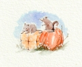Bild 2 von Art Impressions Stamp Set - Watercolor Mini Mice & Squirrel Set
