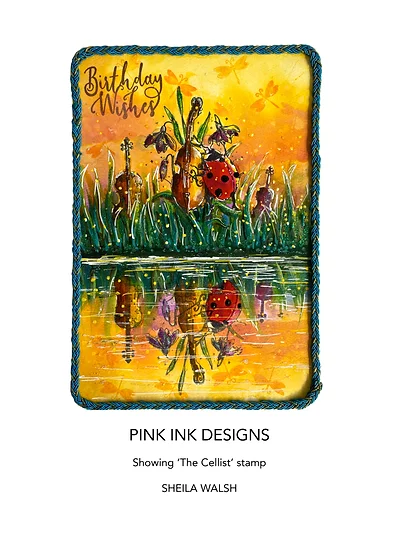 Bild 5 von Pink Ink Designs - Stempel The Cellist - Cellist