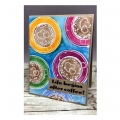 Bild 6 von Crackerbox & Suzy Stamps Cling - Gummistempel Coffee Cup Top View and Hearts