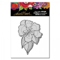 Stampendous Cling Stamp Gummistempel Laurel Burch Flora