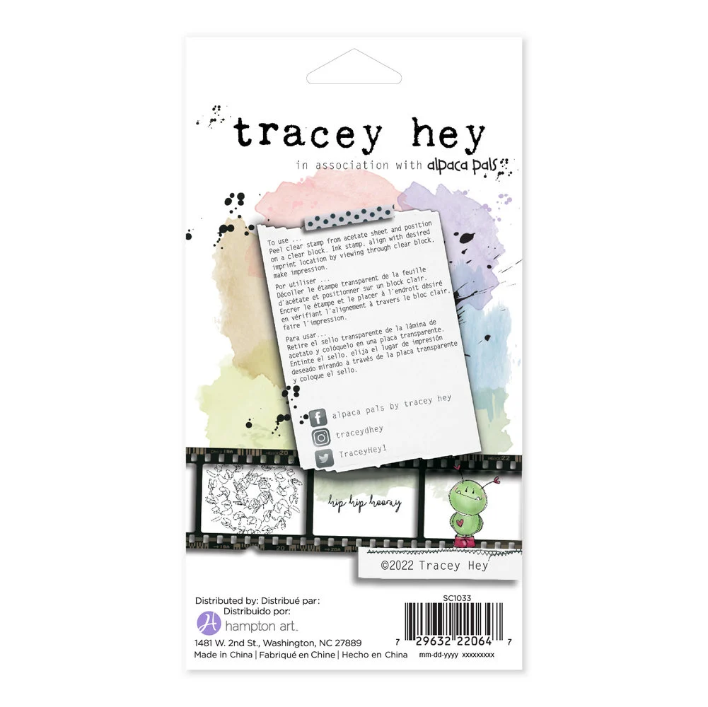 Bild 2 von Hampton Art Stamp Clear Stamps - Tracey Hey - Out of This World