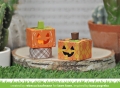 Bild 2 von Lawn Fawn Cuts  - Stanzschablone Tiny Gift Box Jack-O'-Lantern - Kürbis
