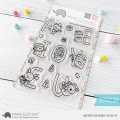 Mama Elephant - Clear Stamps MERRYGRAMS AEIOUY