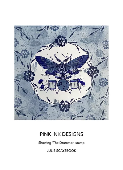 Bild 3 von Pink Ink Designs - Stempel The Drummer - Schlagzeuger