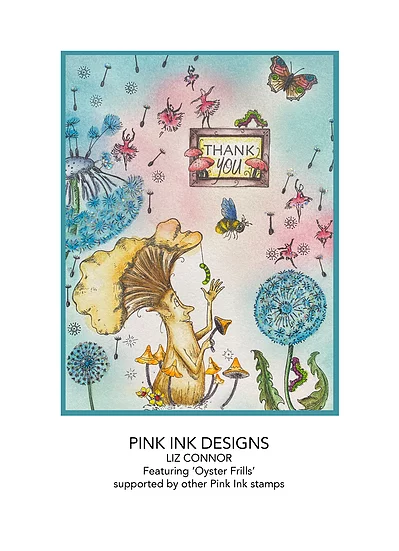 Bild 5 von Pink Ink Designs - Stempel Oyster Frills - Pilz