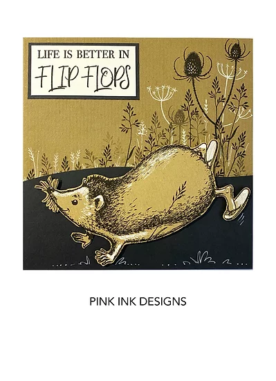 Bild 5 von Pink Ink Designs - Stempel  Ground Hog Day (Igel)