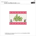 Bild 6 von Lawn Fawn Cuts  - Stanzschablone nordic snowflake border