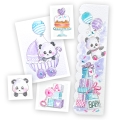 Bild 2 von Art Impressions Clear Stamps Baby Panda Set - Stempelset inkl. Stanzen