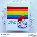 Bild 7 von Gummistempel Stamping Bella Cling Stamp GNOME ARTIST 