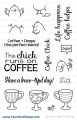 Your Next Stamp Clear Stamp Coffee Chick