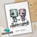 Bild 2 von Creative Expressions Pre Cut Stamp - Gummistempel - Andy Skinner Botology Better Together
