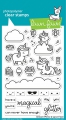 Lawn Fawn Clear Stamps  - Clearstamp Unicorn Picnic