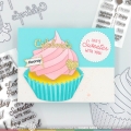 Bild 5 von Waffle Flower Postage Cupcake Die and Stencil - Cupcake Stanze und Schablone