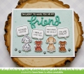 Bild 4 von Lawn Fawn Clear Stamps  - Clearstamp reveal wheel friends & family sentiments