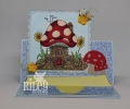 Bild 3 von Riley and Company Gummistempel - MUSHROOM LANE - POLKADOT HOUSE 1