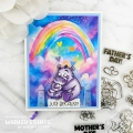 Bild 9 von Whimsy Stamps Clear Stamps  - Mother's Father's Day Hugs
