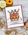 Bild 3 von Whimsy Stamps Clear Stamps - Reindeer Smiles