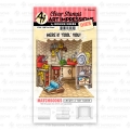 Art Impressions Clear Stamps with dies MB Tool Shed - Stempelset inkl. Stanzen