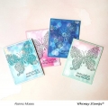 Bild 7 von Whimsy Stamps Rubber Cling Stamp  - Elegant Butterfly - Schmetterling