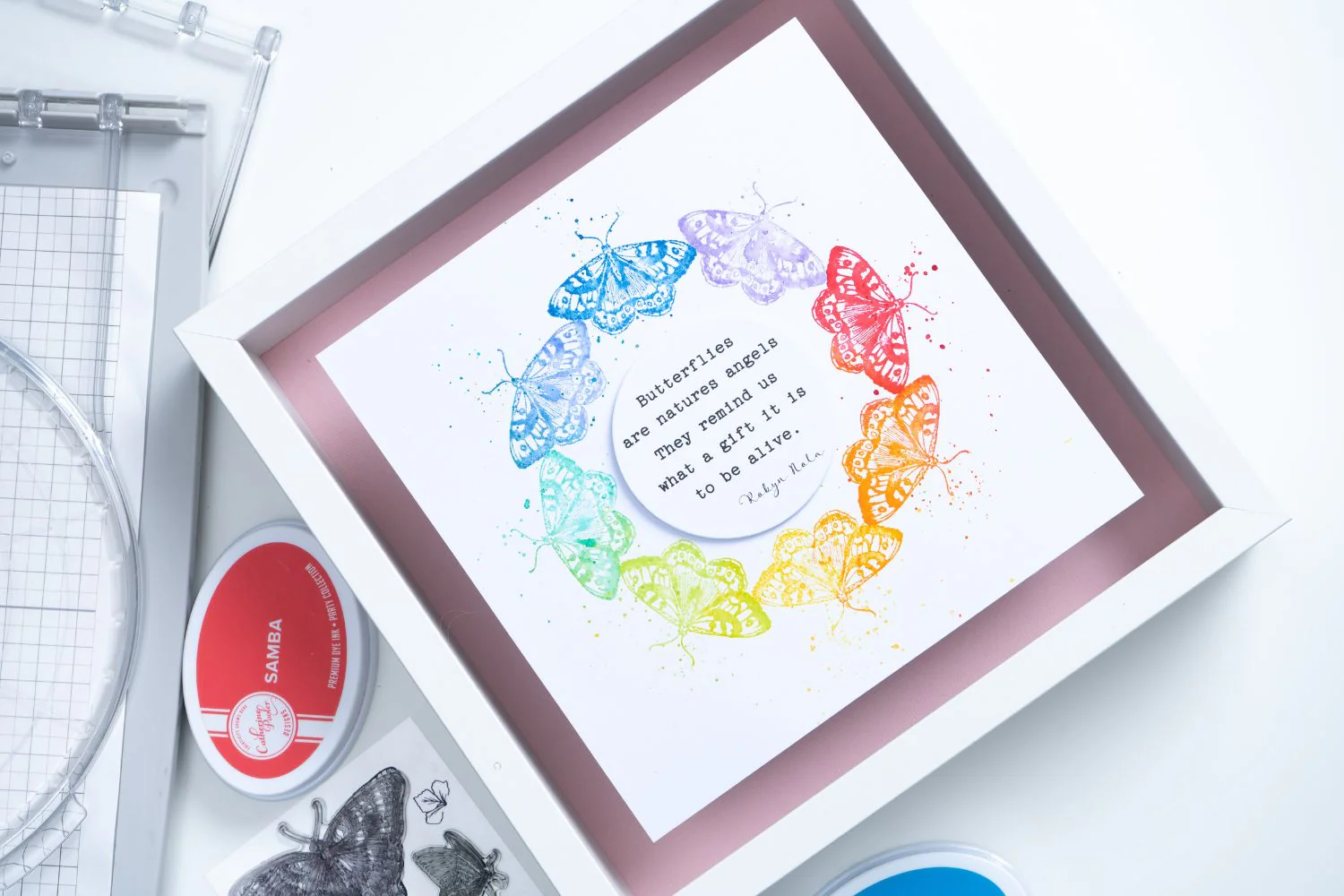 Bild 6 von Sizzix Stencil & Stamp Tool Accessory – Stamp & Spin Tool - Erweiterung für Stempelhilfe