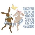 Bild 2 von Sizzix Thinlits Die by Tim Holtz - Stanzschablone - Vault Hippity Hop