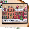 Bild 10 von Picket Fence Studios Clear Stamps - Winter has Come to Town - Häuser Winter