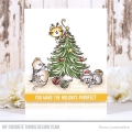 Bild 2 von My Favorite Things - Clear Stamps Meowy Christmas - Katze Weihnachten