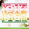 Bild 2 von Lawn Fawn Cuts  - Stanzschablone Giant Outlined Merry & Bright