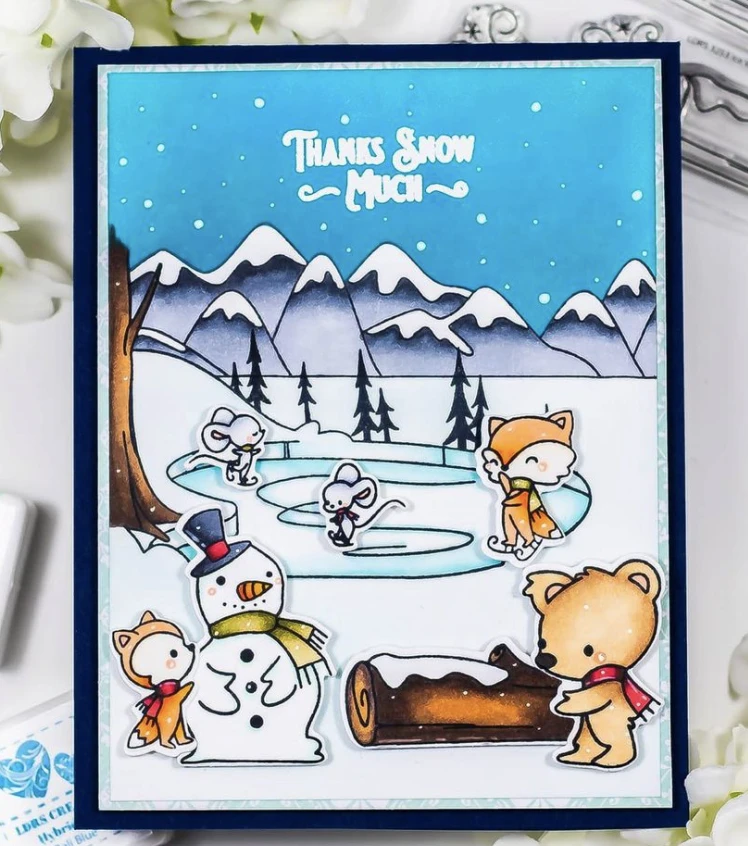 Bild 2 von LDRS Creative - Ice Valley Stamp Set - Stempel Eistal