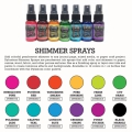 Bild 2 von Dylusions Shimmer Sprays - Schimmerfarbe zum Sprühen  / (Farbe) Calypso Teal