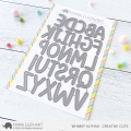 Mama Elephant - Die WHIMSY ALPHAS - CREATIVE CUTS - Stanzen Alphabet