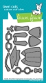 Bild 1 von Lawn Fawn Cuts  - Stanzschablone build-a-critter graduation accessories