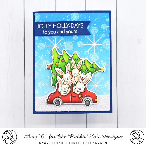 Bild 10 von The Rabbit Hole Designs Clear Stamps - Bunny Christmas