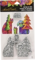 Bild 1 von Stampendous Laurel Burch Holiday Friends Stempel und Stanzschablonen