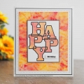Bild 5 von Creative Expressions Big Bold Words Happy Craft Die & Stamp Set - Stanze & Stempel