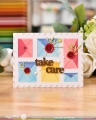 Bild 10 von Waffle Flower Postage Collage Envelope Die - Stanze
