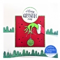 Bild 2 von Crackerbox & Suzy Stamps Cling - Gummistempel Grinch Hand with Ornaments Set