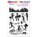 Stampendous Perfectly Clear Stamps - Sassy City