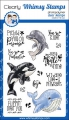 Whimsy Stamps Clear Stamps - Whale of a Time - wal