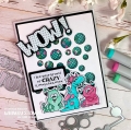 Bild 11 von Whimsy Stamps Clear Stamps - Monster Cuties