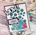 Bild 11 von Whimsy Stamps Clear Stamps - Monster Cuties