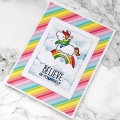 Bild 7 von Heffy Doodle Clear Stamps Set - Fluffy Puffy Unicorns - Stempel Einhorn