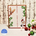 Bild 6 von Crackerbox & Suzy Stamps Cling - Gummistempel Side Reindeer - Rentier